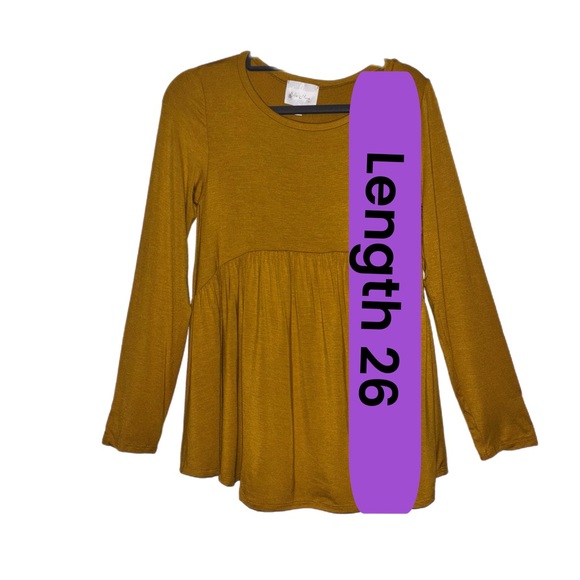 Ella Mara Women Long Sleeve Casual Peplum Top NWOT - Picture 7 of 7